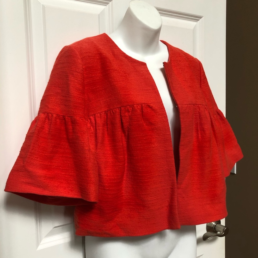 LOFT Pleated Bolero Jacket.